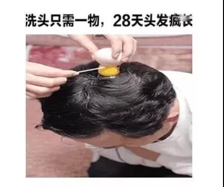抹生鸡蛋能治脱发 你想多了
